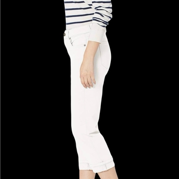 NWT~Not Your Daughters Jeans (NYDJ) Marilyn Crop Cuff Jeans|Crop Slimming Jeans - Picture 10 of 15